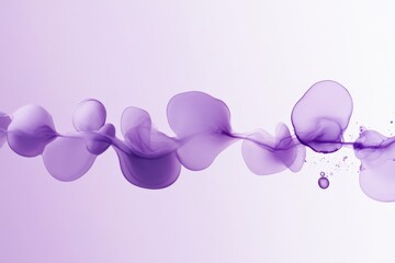 Fototapeta premium Abstract Fluid Art in Shades of Purple