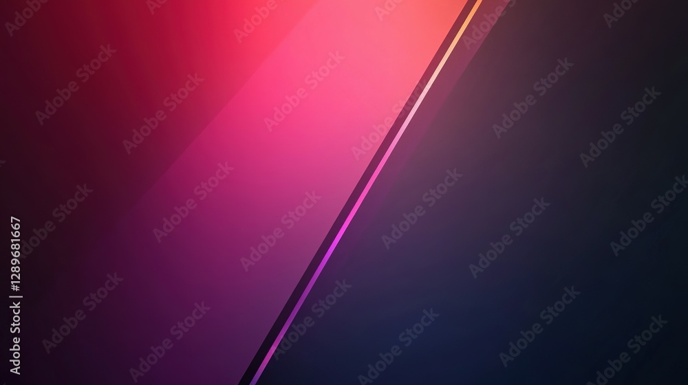Poster colorful abstract background features diagonal lines and gradient hues