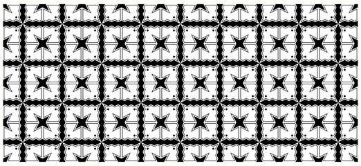 Art Deco Style Abstract Regular Geometric Shapes for Graphic Pattern Background