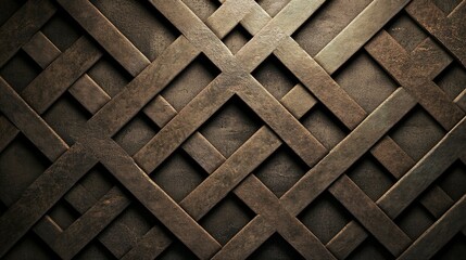 Interlocking Wood Grain Background Forms A Seamless Decorative Pattern
