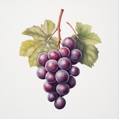 Fototapeta premium White grape