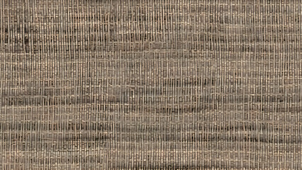 Woven bamboo texture with natural beige and brown tones.
