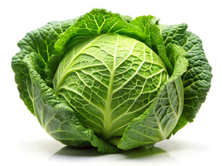Obraz premium cabbage isolated on white background