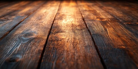 rustic wood texture close-up aged plank natural lighting brown vintage board background