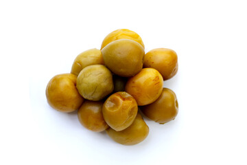 Pickled Chinese plums or Japanese apricots
