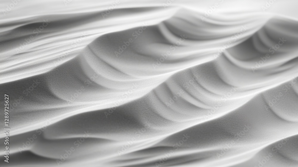 Poster soft white textured layers with subtle shadows creating a dreamy and ethereal background effect for 