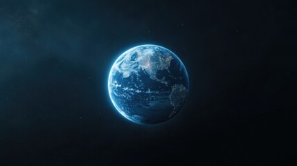 planet earth viewed from space