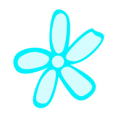 simple and elegant flower vector with a clean, modern design, perfect for logos, illustrations, patterns, and decorative artwork