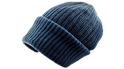 Blue beanie, studio shot, winter, apparel