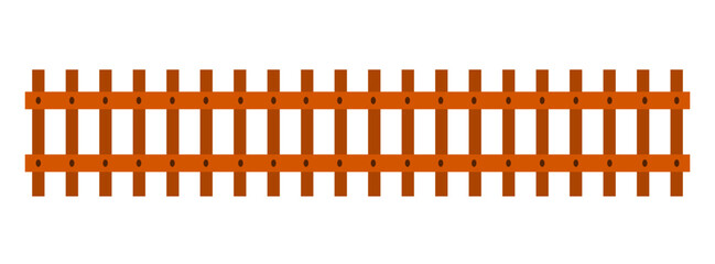 Collection of Vector Fence Illustrations in Various Designs and Colors