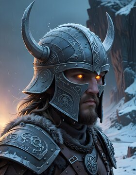 vichingo, elmo vichingo, viking, nordico