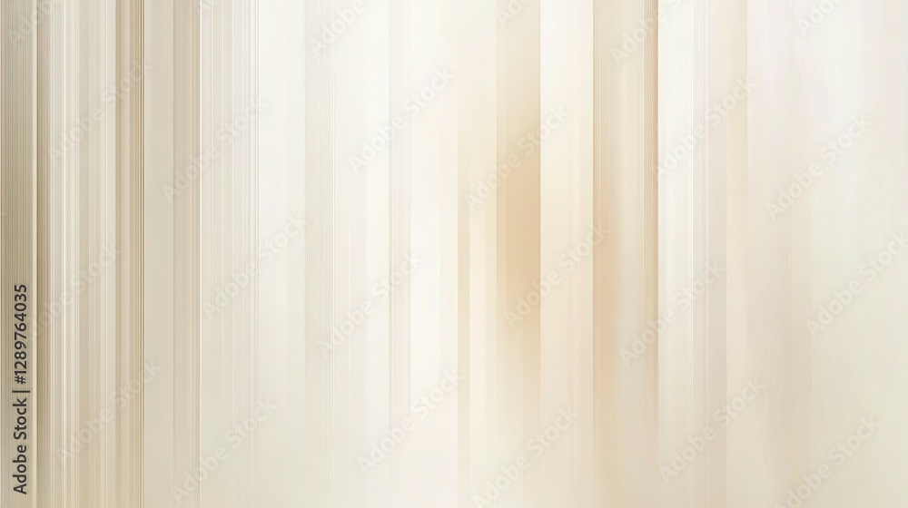 Aufkleber beige vertical lines create a soft and blurred background appearance