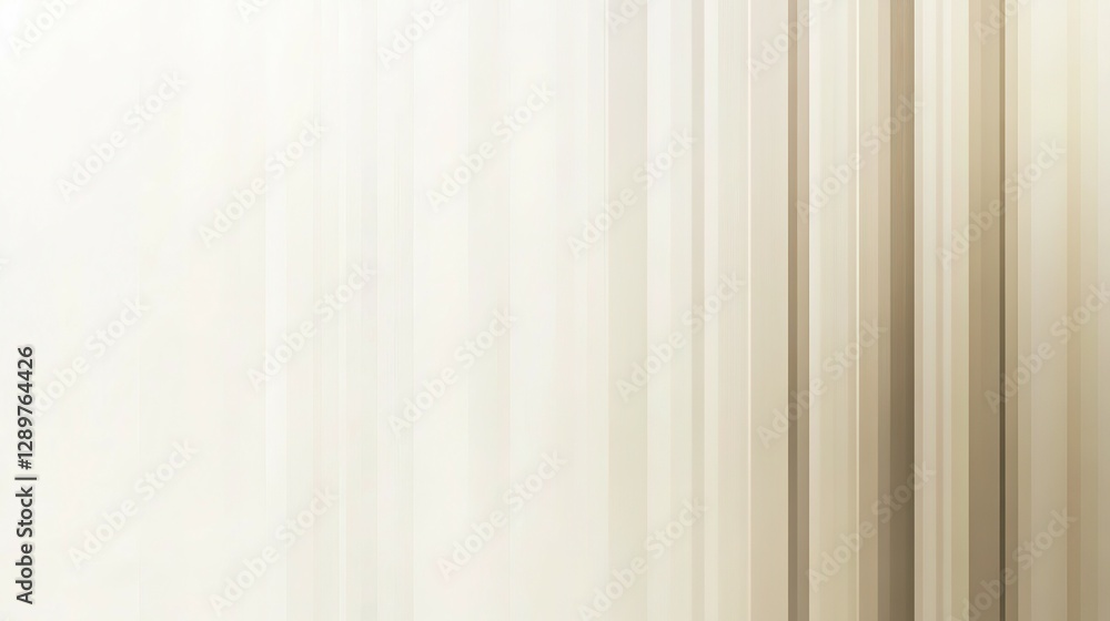 Poster light colored vertical striped pattern on a blank surface