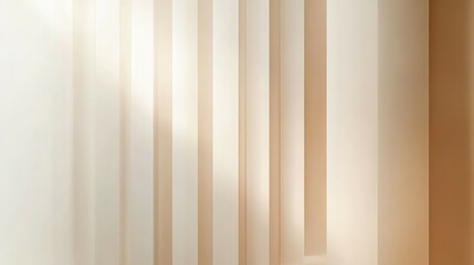 Obraz premium Light shining on vertical stripes creating an interesting pattern
