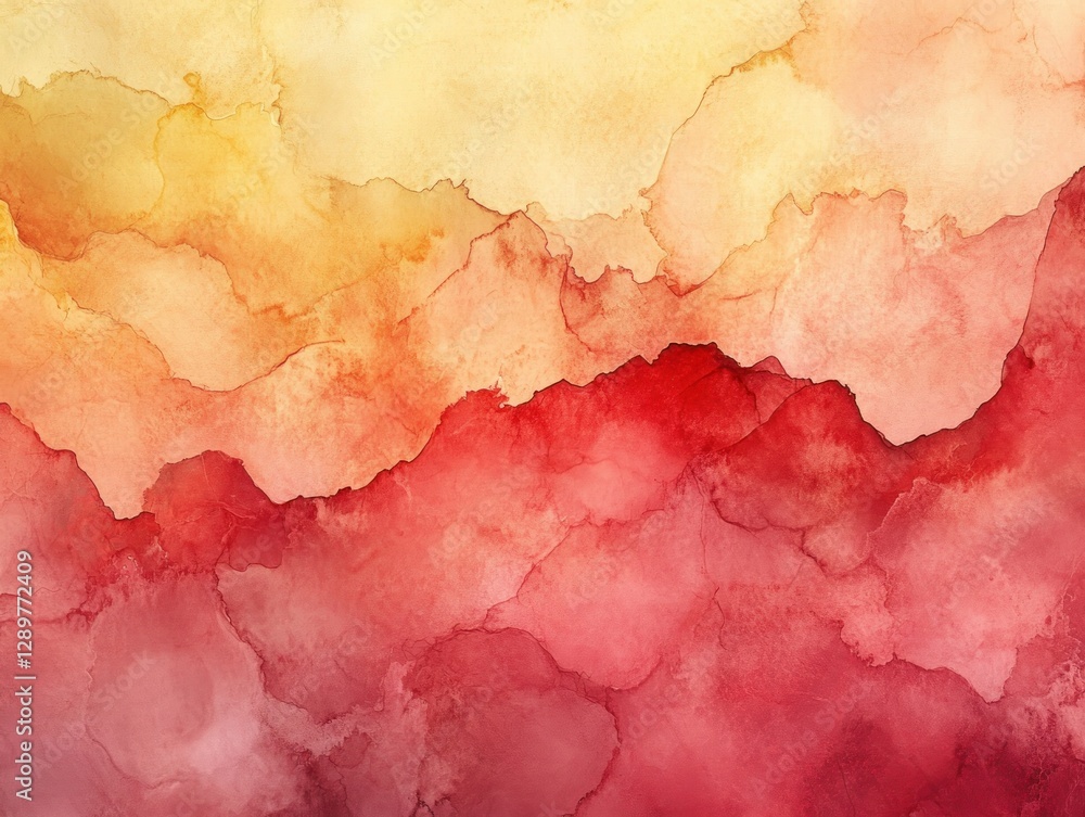 Poster peach beige watercolor background abstract soft texture gradient light copy space