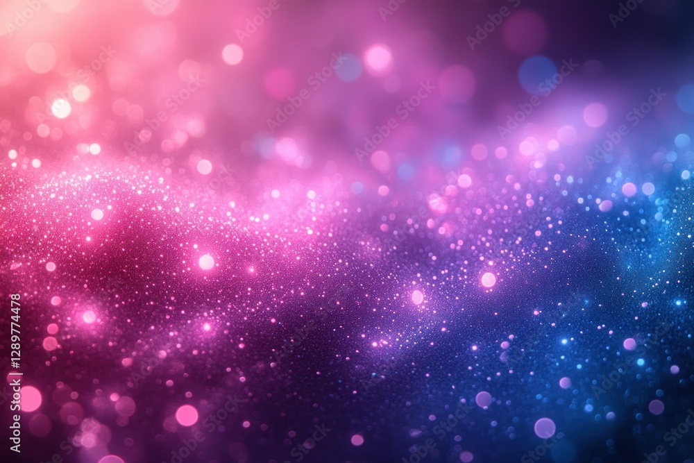 Poster dreamy abstract background with soft pastel bokeh lights and gentle diffused lighting