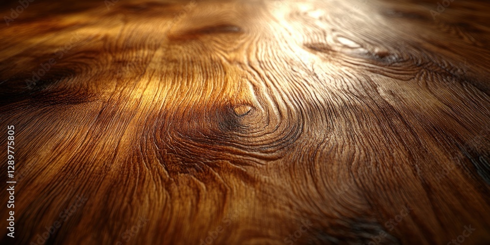 Poster hyper-realistic wooden texture background with intricate grain patterns and natural color variations