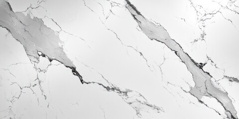 Fototapeta premium Minimalist White Marble Texture with Subtle Gray Veining Elegant Background