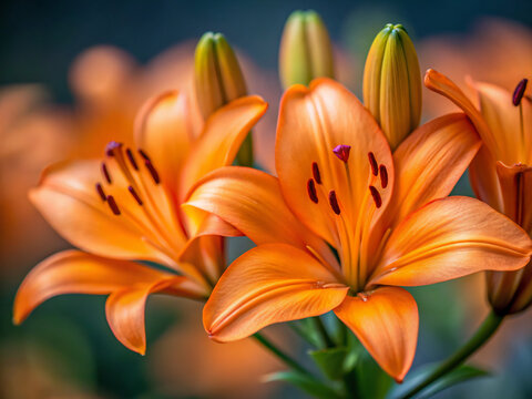 orange tiger lily. flower, orange, lily, nature, plant, garden, summer, yellow, bloom, blossom, flora, spring, petal, beauty, red, flowers, macro, petals, close-up, floral, closeup, blooming, bud, bea