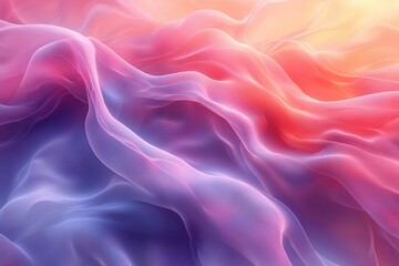 Obraz premium Abstract Soft Pastel Light Shadow Overlay Dreamy Texture on White Background