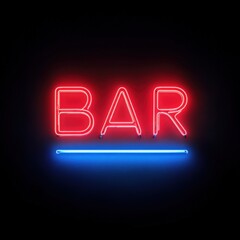 neon bar sign