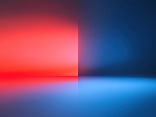 abstract red and blue backdrop