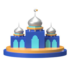 Mosque with Podium