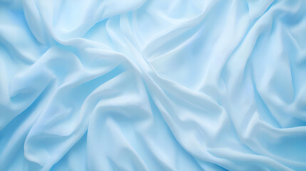 Obraz premium Soft Light Blue Fabric Texture Background