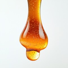 Honey drop falling from above