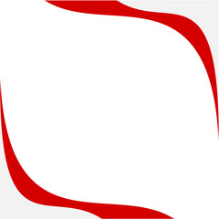  Indonesian Red and White Flag Design Template with Abstract Elements