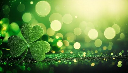 Shamrocks, glitter and lights for St Patrick's Day