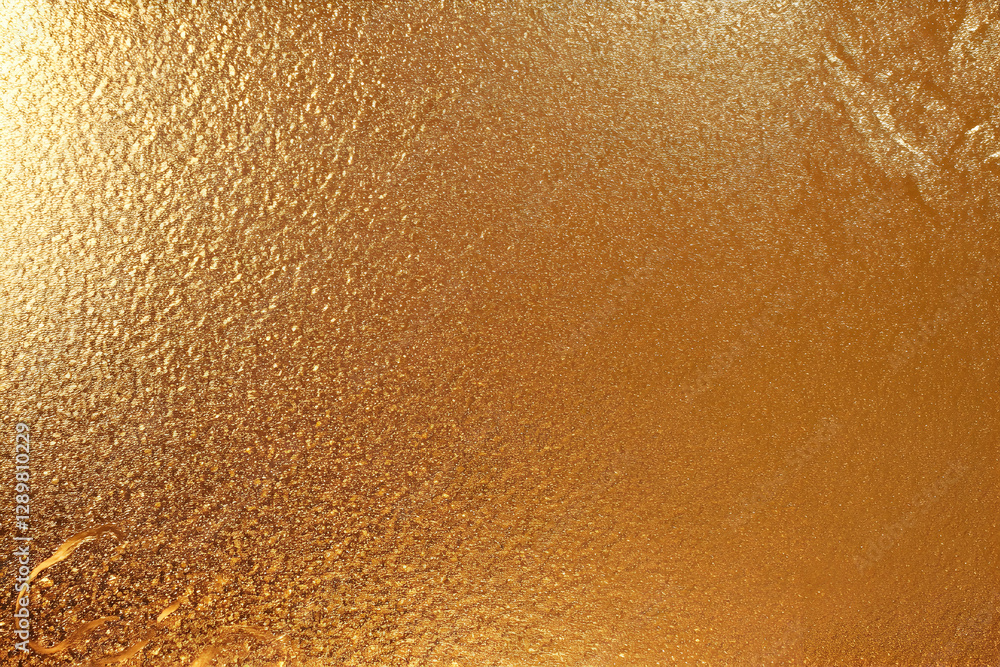 Aufkleber golden texture background sparkling shimmering luxury abstract pattern design