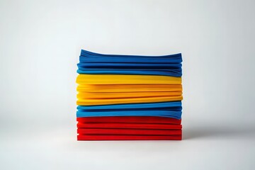 High-Quality Office Organization Tools Isolated In Clean Background