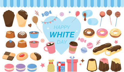 ホワイトデーのお菓子セット