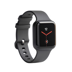 Apple Watch Isolated on Transparent Background