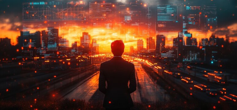 Business Growth with Global Transportation and Logistics Network Featuring Freight and Cargo Distribution