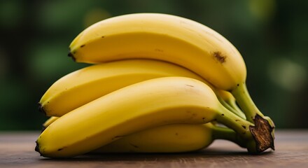 Vibrant Banana Bunch - Healthy Eating Concept - Food Blog or Cookbook