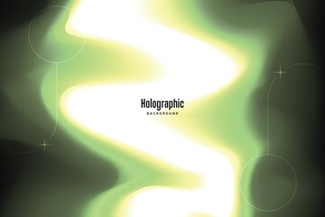 Holographic Dreamscapes Abstract Iridescence Holo Background Pastel Gradient. Trendy Modern Design Gradient Futuristic Iridescent Background