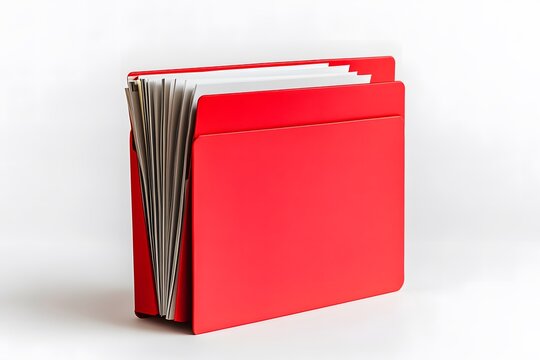 High-Quality Office Organization Tools Isolated In Clean Background