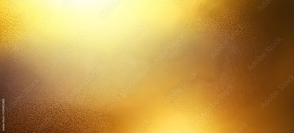 Poster abstract golden background texture with gradient and glowing light effects