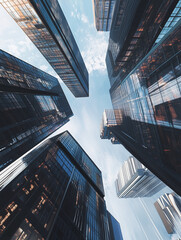 A modern real estate crowdfunding concept