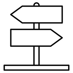 Obraz premium Direction Icon Element For Design