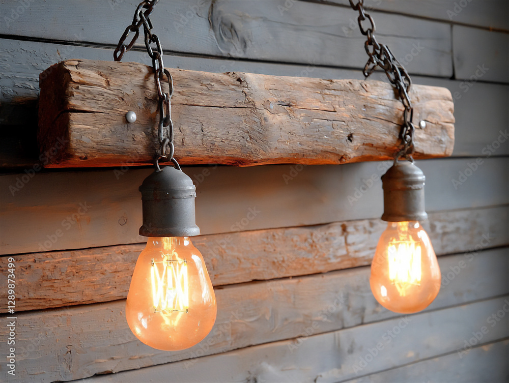 Poster custom light fixture creation