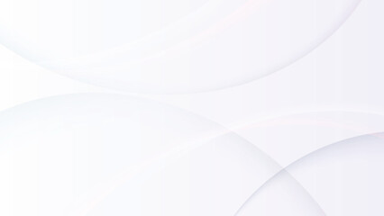 Minimalist Abstract Digital Background With Soft Curves