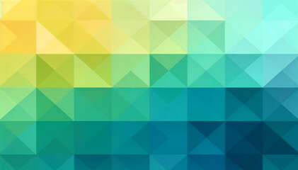 Gradient background from light green to light lemon squares. Green-yellow pixel texture for publication, poster, calendar, posts, screensaver, wallpaper, cover, website.