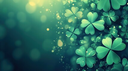 St. Patrick’s Day theme decoration.