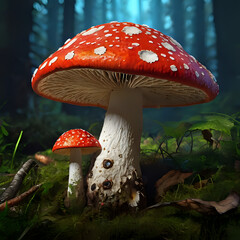 mushrooms, hallucinogens, spores, natural, nature