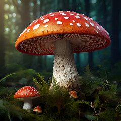 mushrooms, hallucinogens, spores, natural, nature