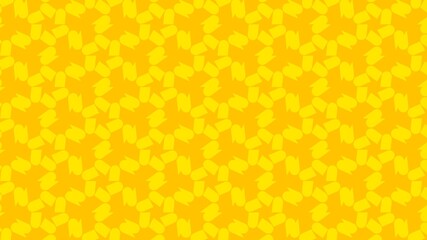 Abstract Pattern with Yellow Highlights and Dynamic Shapes