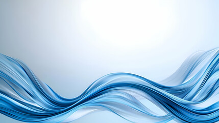 Naklejka premium Abstract Blue Water Waves Background